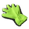 Bil Auto Kaross Fönster Tvätta Rengöring Mikrofiber Mjuk Full Finger Handskar Handduk