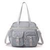 Polyester Hollow Out Beach Bag With Breathable Mesh For Travel And Leisure Use