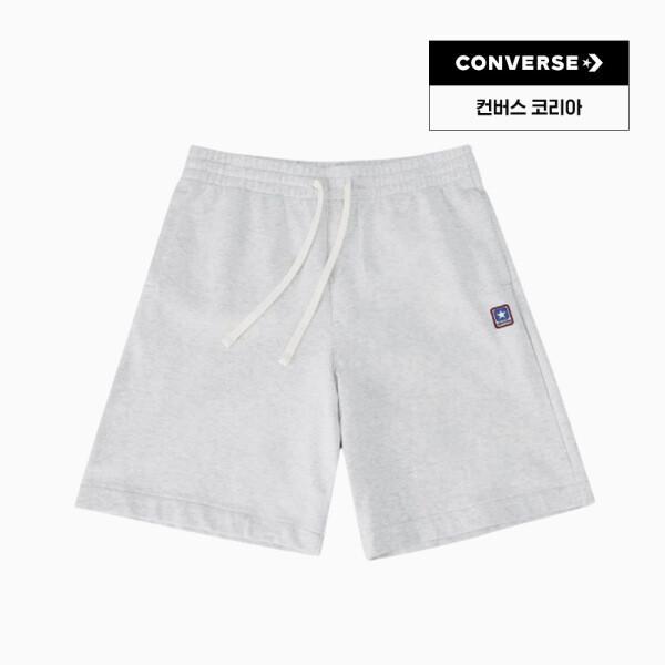 Converse Light Retro Gray French Terry Shorts Mcj788 Ggn