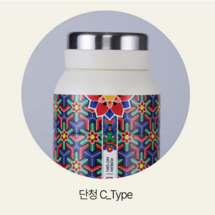 Koreanischer traditioneller Dancheong & Jogakbo Becher 350 ml
