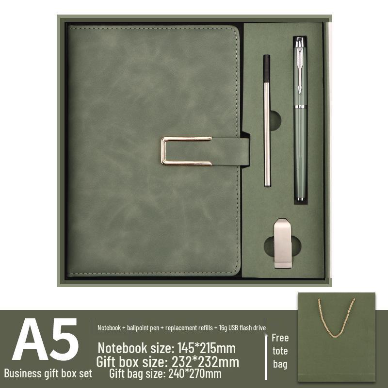 Premium Business Notebook Set: Ideal for Meetings and Souvenirs