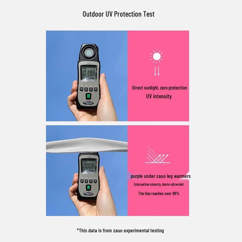 

ZAUO Ice Silk Sun Protection Leg Sleeves One Size