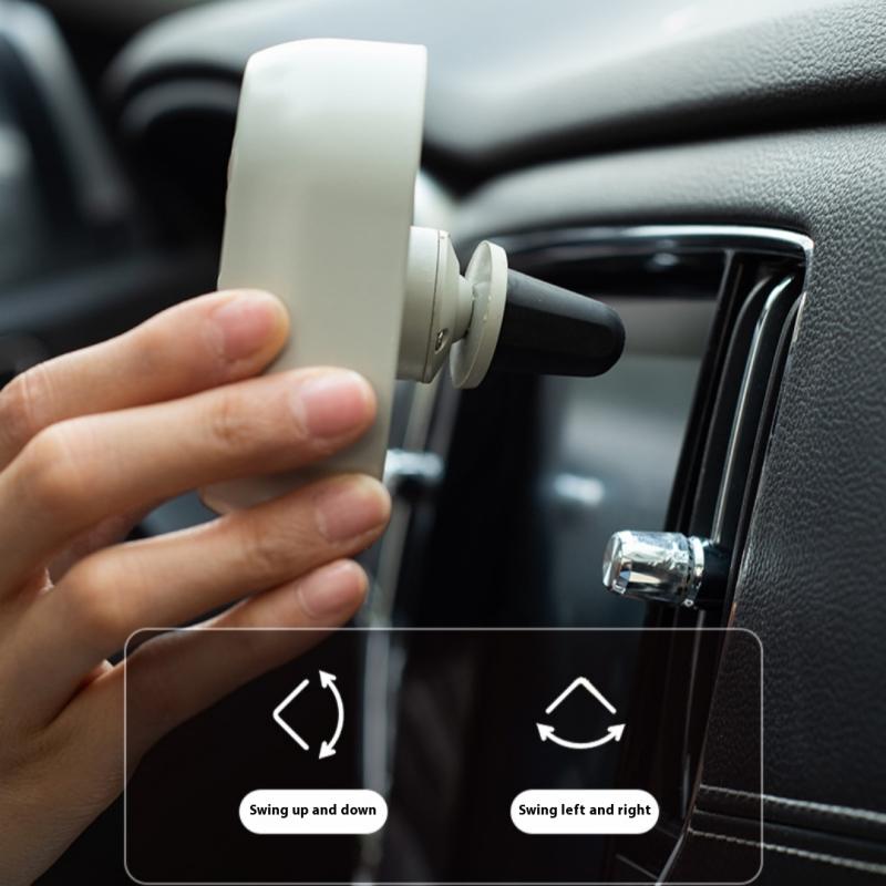 1 Piece 3 Speed Car Air Outlet Fan Usb Cooling Fan With Color Changing Light Car Rear Seat Heat Dissipation Car Accessories