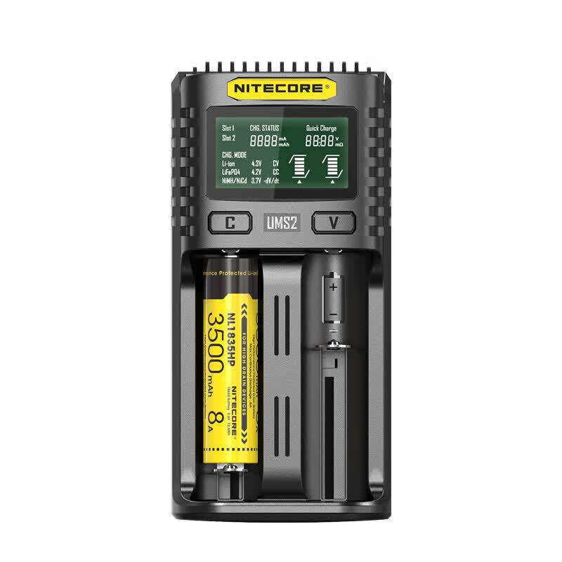 Nitecore UMS2 Smart Dual Slot Charger