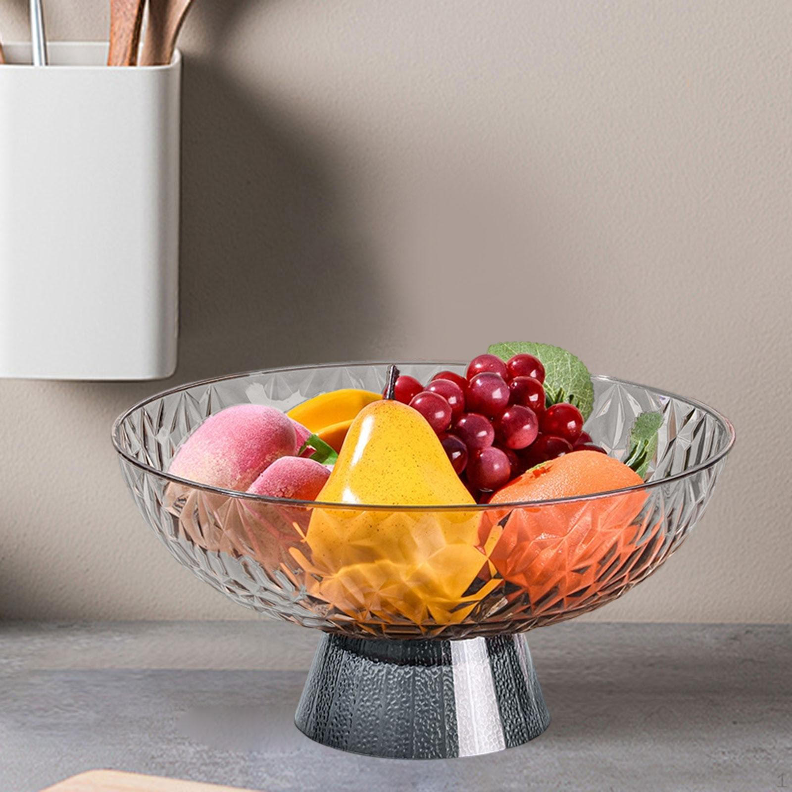 Фруктовница Десертная Тарелка Декоративная Многофункциональная Подача для Хлеба Овощей Кухня чёрный