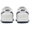 Nike Dunk Low White Midnight Navy Men Sneakers Summit-White Platinum-Tint DV0831-111