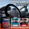 Heated Steering Wheel Cover, Car Steering Wheel Heater, Winter, OD 14.5-15 Inch, Suitable For Standard Size Cars, Trucks, Vans, SUVs (1 Set)