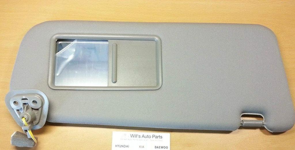 Genuine OEM 85220-2B511-J4 Sunvisor, RH / 852202B511J4 for Hyundai Santa Fe 06-09