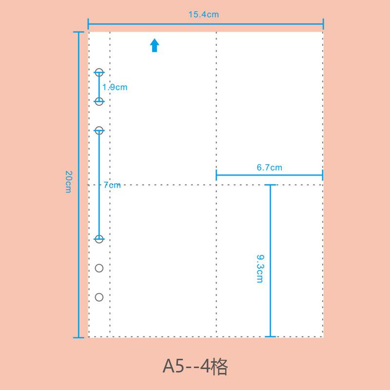 A5 A6 Daisy Binder Photo Card Collection Book Postcard Organizer Diary Notebook School Stationery