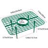 10 Pack Strawberry Plant Support, Strawberry Planting Stand, Keeping Strawberry Plants Clean, Strawberry Growing Racks, Strawberry Growing Frame