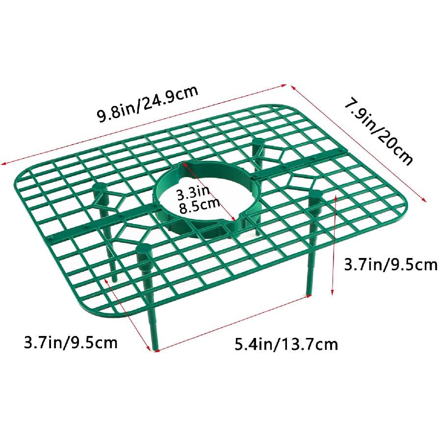 10 Pack Strawberry Plant Support, Strawberry Planting Stand, Keeping Strawberry Plants Clean, Strawberry Growing Racks, Strawberry Growing Frame