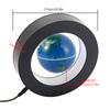 World Globe Pattern Magnetic Levitation Globe LED Rotating Earth Floating Ball Lamp O Shape Bedside Lights Novelty Birthday Gift