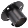 Wardrobe Rail Supports 2pc Anti-rust Black Bracket
