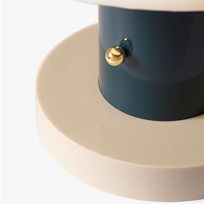 Led Mushroom Table Lamp Rechargeable Small Mushroom Night Light for Bedroom Living Room Restaurant Decorate Indoor Table Lights