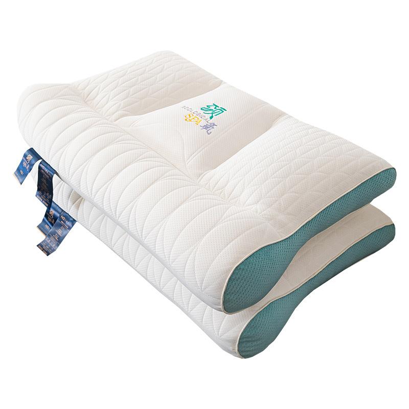 Latex Orthopedic Traction Pillow, Neck Pillow, Sleep Aid Pillow, Household High-end Single Neck Pillow