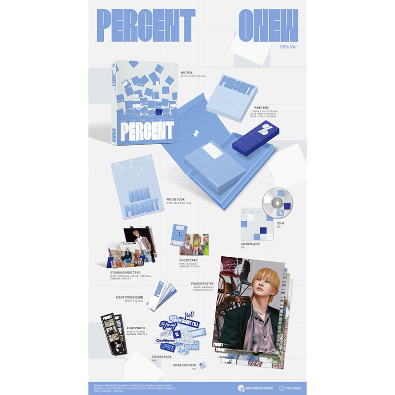 NEU(SHINEE)- 2. Album [Prozent] Fotobuch-Version. (+Online-Vorteil)