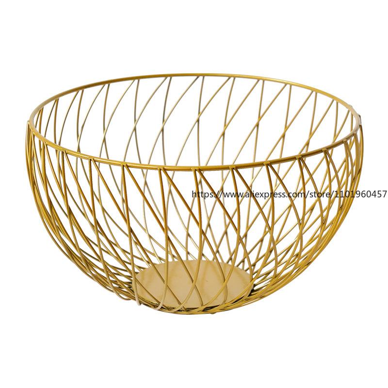 Light Luxury And High-End Snack Plate For The Living Room Coffee Table Simple Modern And Creative Fruit Basket