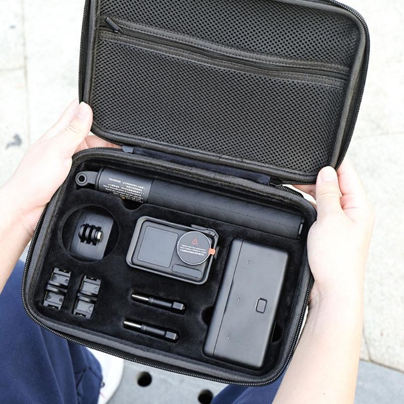 Shoulder Bag Case for Action 5pro/4/3 Camera Accessories Waterproof PU Case Large Space Storage