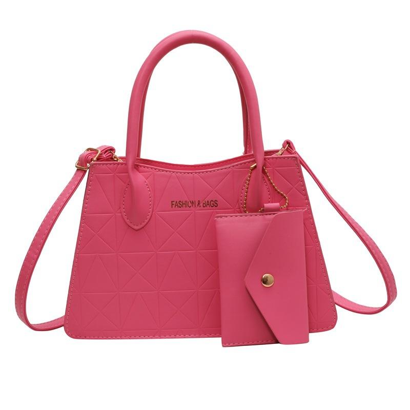 Kadın çantası 2025 yeni çocuk ve anne çantası PU kadın çantası Avrupa ve Amerikan büyük çanta çok parçalı set omuz çantası Bayan çantası