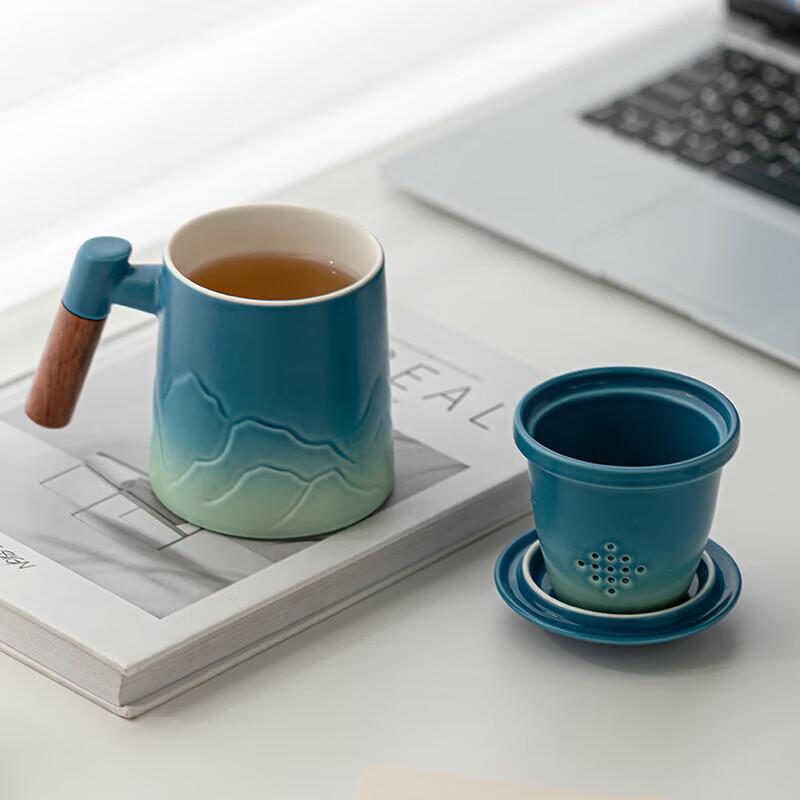 Forbidden City A Thousand Li of Rivers and Mountains Tea Infuser Cup