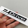 3D ABS eDrive Emblem Badge Car Decal Zinc Alloy Sticker For BMW EV Hybrid i3 i8 330e 530e X5 Trunk Fender Auto Accessories xf8