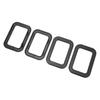 Interior Door Handle Trim 51211876043 Automobile Door Handle Frame Cover Replacement for 3 Series 318i