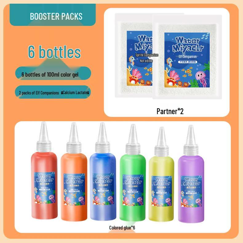 Douyin Interactive Water Sprite Ocean Babies DIY Toy for Kids and Parents