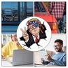President Car Sticker President Decorative Car Stickers President Decals Stickers For Truck Window Unique President 2024