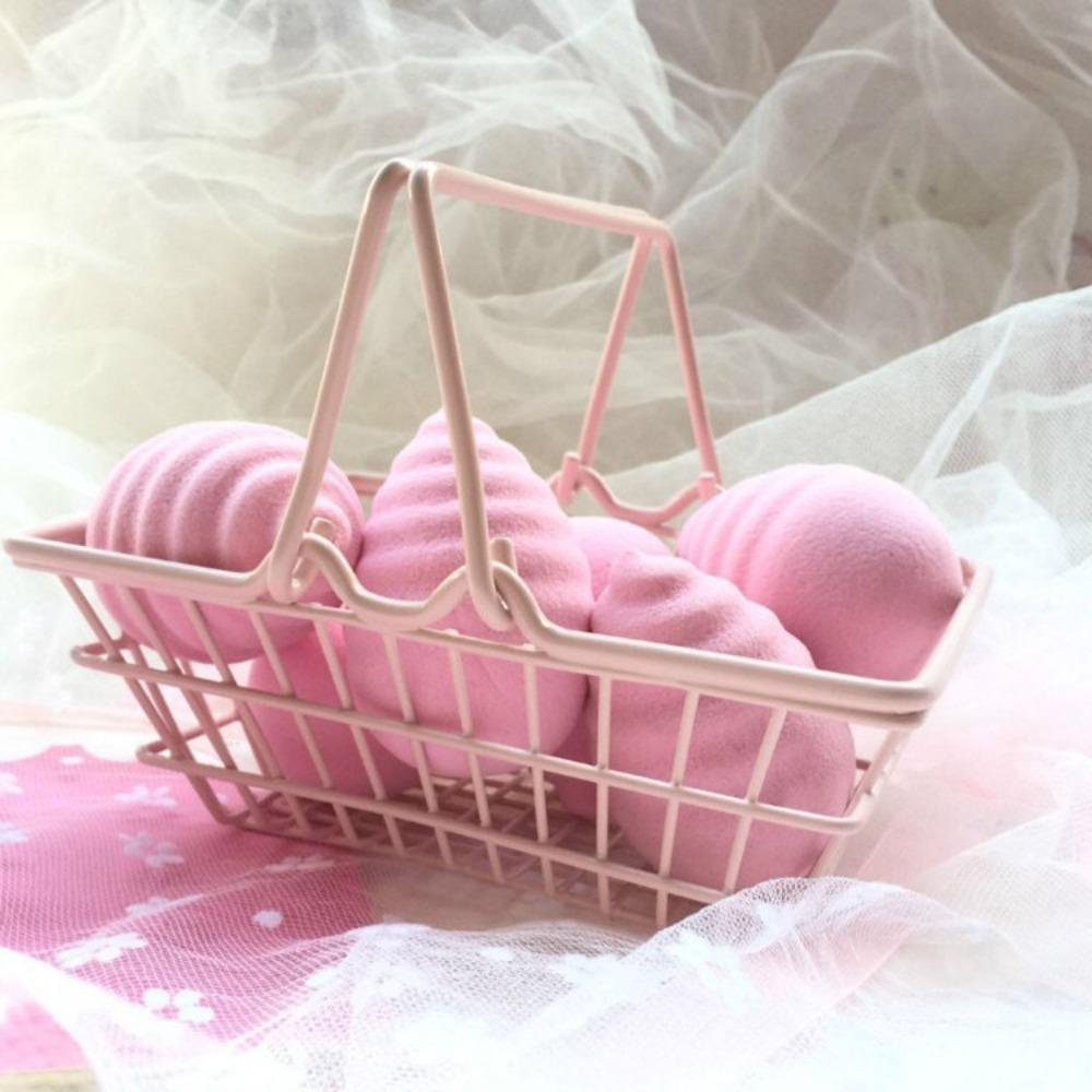 Hohler Mini-Aufbewahrungskorb Metall Schreibtisch-Stiftehalter Niedlicher Spielzeug-Wagen Behälter Schreibtisch