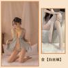 Sex Clothes Sexy Mesh Perspective Temptation Pajamas Suspenders Lace Open Nightgown Thin Free-to-take Set