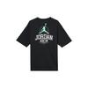 Jordan 23 T Shirts Men's Black Crew Neck Moderate IM3354-010