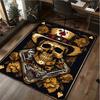 1Pc Skull Rug - Home Carpet Office Decorative Carpet For Living Room Bedroom Door Mat Floor Rug Computer Chair Area Rug