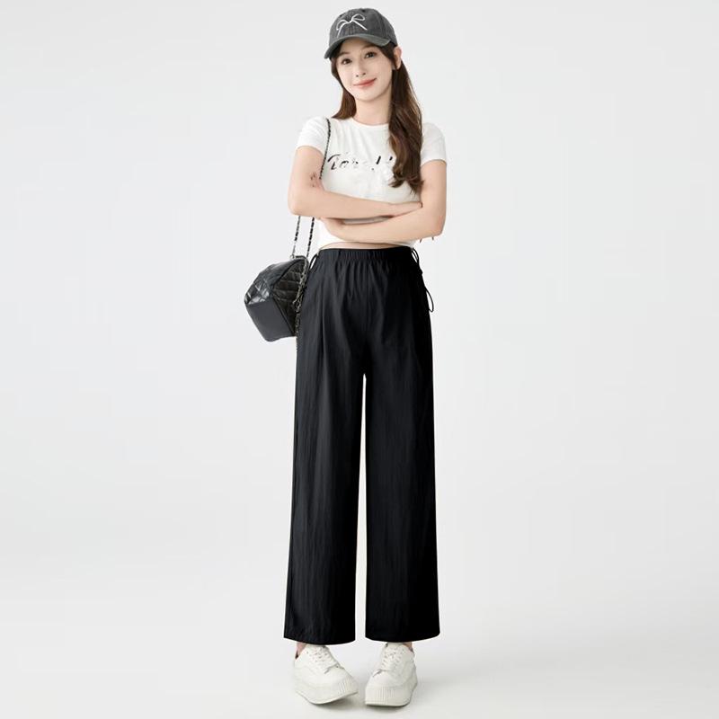 

2026 Maternity Harem Pants - Lightweight, Belly-Friendly, Cropped for Petite Pregnant Women, Spring/Summer Collection. 2XL чорний
