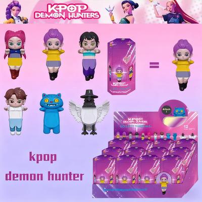 Kpop Demon Hunters Mystery Box Anime Figure Toys Cute PVC Collectable Doll Model Desk Decoration Birthday Decoration Gifts