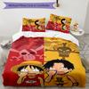 ONE PIECE 3pcs Bedding Set Duvet Cover Closure Includes 1 Duvet Cover & 2 Pillowcases for All Seasons Bedroom Home Dorm Decor
