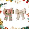 Festive Home Decor Accessories Christmas Bows for Wreath, Merry Craft Bow Ornaments, Winter Tree Reusable Seasonal Decoration Holiday Tree,