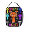 Sprunki Game Oren Insulated Lunch Bags Cooler Bag Meal Container Durple Jevin High Capacity Lunch Box Tote Girl Boy School