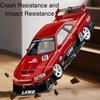 Groß 1:18 GTR Skyline S15 918 Martini Automodell Spielzeug Musik Licht Stoßdämpfung Legierung Druckgussmodelle Heimdekoration Geschenk