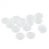 Round Coin Holders Clear Reusable Protect 100pcs Display Set Capsules Case
