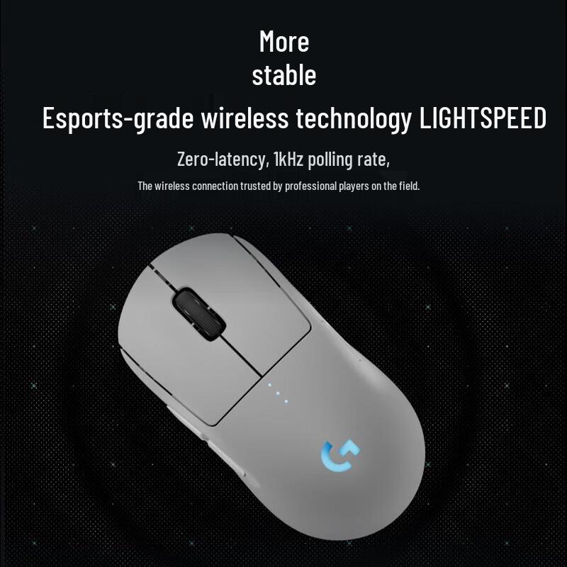 Logitech G PRO 2 LIGHTSPEED GPW 4th Gen Wireless Gaming Mouse
