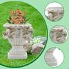 Angel Flowerpot Statue Adornment Unique Retro Creative Garden Planter Pot for