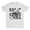 Black Flag Tour T Shirts for Men Women 100% Cotton Funny T-Shirts Crewneck Tee Shirt Short Sleeve Clothing 4XL 5XL