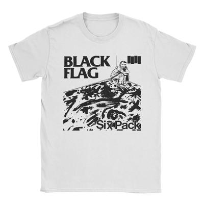 Black Flag Tour T-shirts voor Heren Dames 100% Katoen Grappige T-shirts Ronde Hals T-shirt Korte Mouw Kleding 4XL 5XL