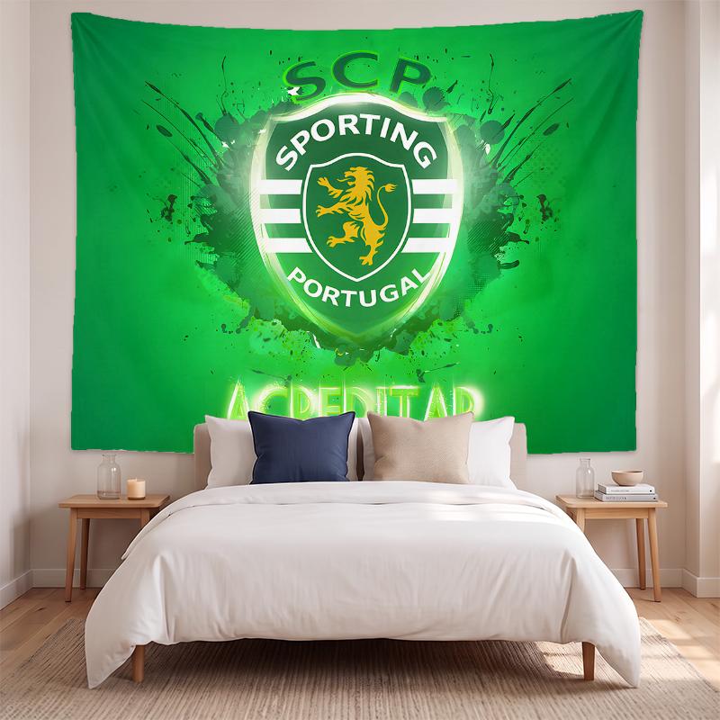 Sporting Clube De Portugal (23) Art Wall Hanging Tapestry for Home Bedroom Living Room Decor Great Gift Idea