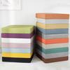 Waterproof Seat Cushion with Anti-Slip Rubber Back Zipper Design Height Comfort Support Multi Colors Mat for Chair Patio Living Room Kitchen Bedroom