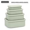 Wu Tuo Rectangular Sealed Lunch Box Set