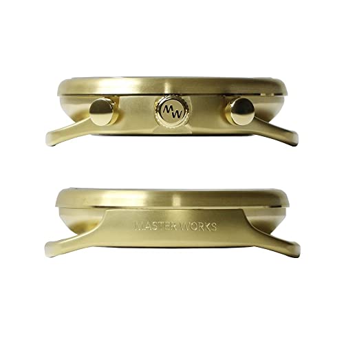 MASTER WORKS Quattro 002 MW07YB-EDLBO8 Men's Watch, Made In Japan, Quartz Movement, 41mm, Leather Strap, Chronograph, Brown