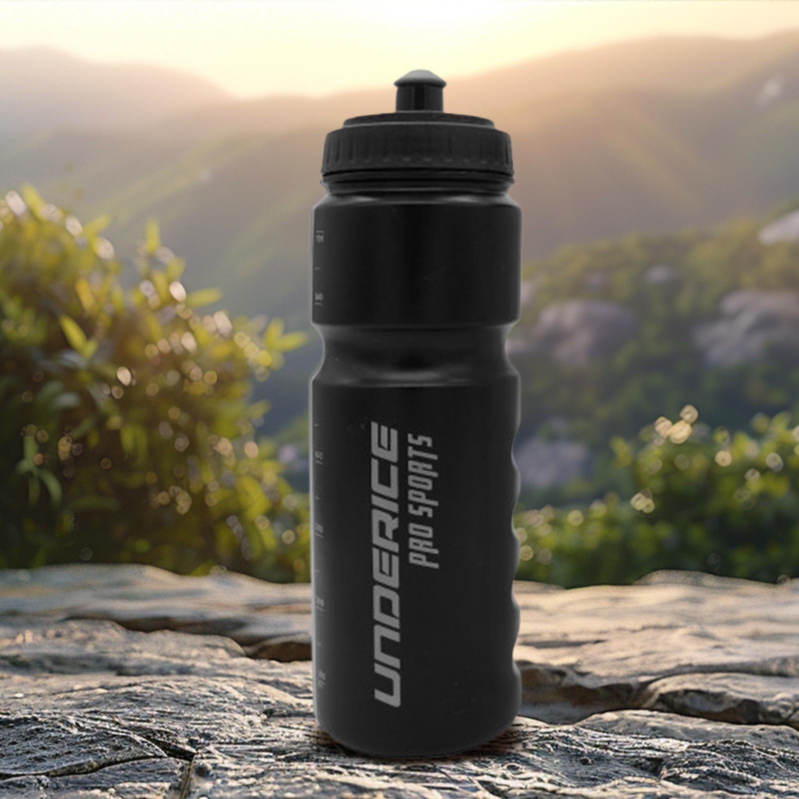 

Бутылка для воды для велоспорта Squeeze многоразовая для занятий спортом на открытом воздухе 750 мл чёрный