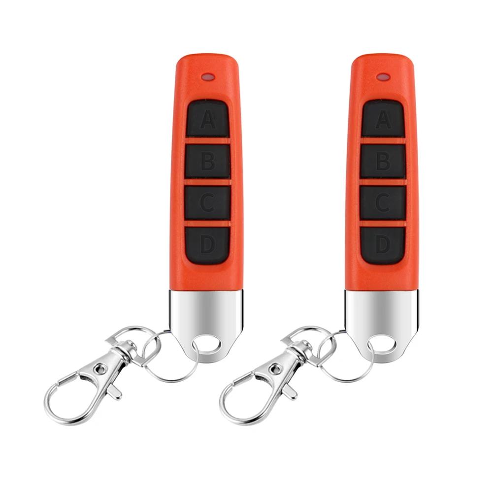 433MHz Copy Remote Controller Battery Powered 4 Keys Remote Control Multifunctional Remote Control Learning Copy for Garage Gate