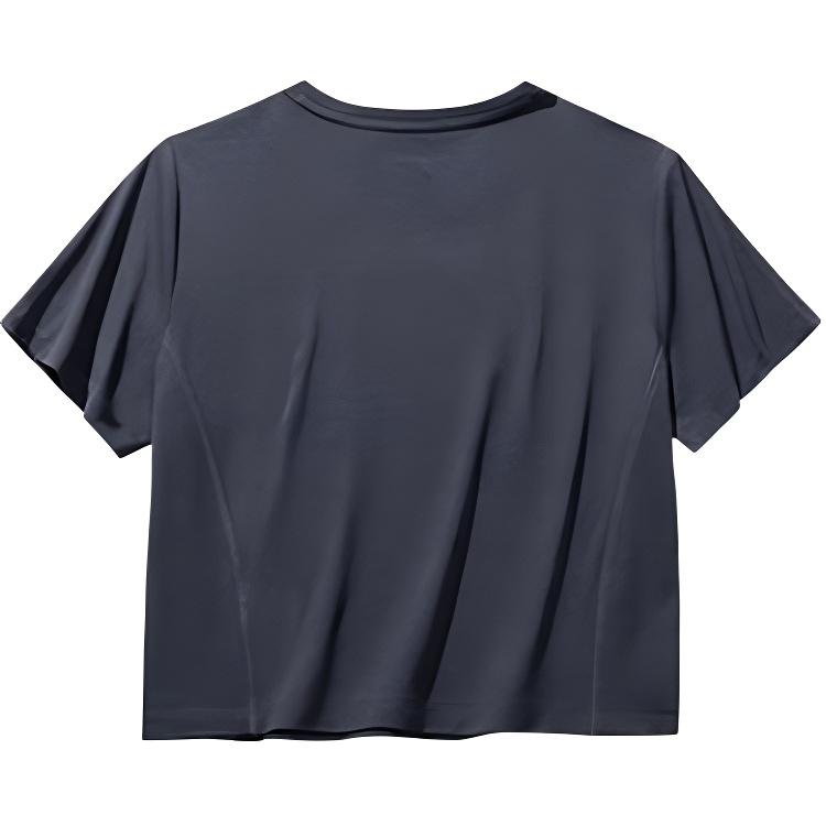 Anta Outdoor Series Sport Simple Casual Round Neck Short Sleeve Letter T-Shirt Women Tops 962526104-2